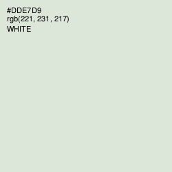 #DDE7D9 - Willow Brook Color Image